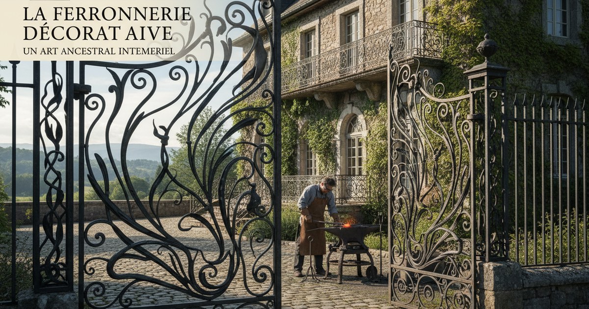 La ferronnerie décorative, un art ancestral intemporel